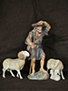Shepherd with sheep - www.perathoner.com