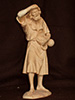 Shepherd with hat and saddlebag for nativity