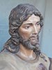 Sacred Heart of Jesus lifesize detail - Helmut Perathoner in Ortisei in Val Gardena