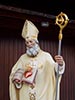 Saint Agostino lifesize detail - Helmut Perathoner in Ortisei in Val Gardena